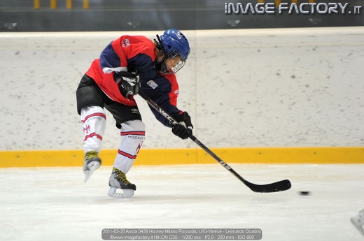 2011-03-20 Aosta 0439 Hockey Milano Rossoblu U10-Varese - Leonardo Quadrio